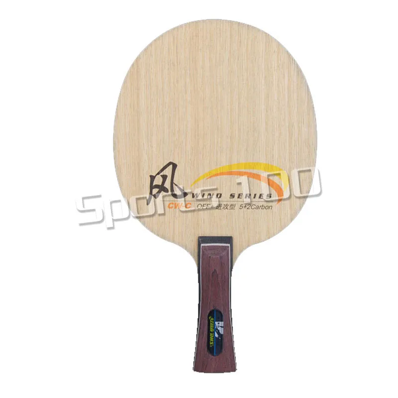 DHS table tennis blade allround SIROCCO 5 wood 2 carbon Pure wood for