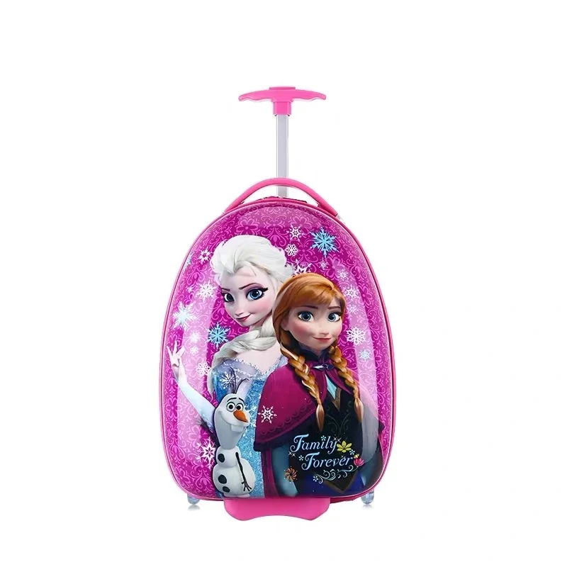 16''18-дюймовый мультяшный Детский чемодан, чемодан для путешествий с колесами, Детская багажная сумка на колесиках, сумка для переноски, чемодан для детской сумки