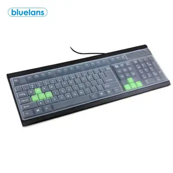 

Universal Silicone Keyboard Cover Sticker Desktop Computer 108 Keys Keyboard Covers Cases Skin Protector Film Cover For Notebook