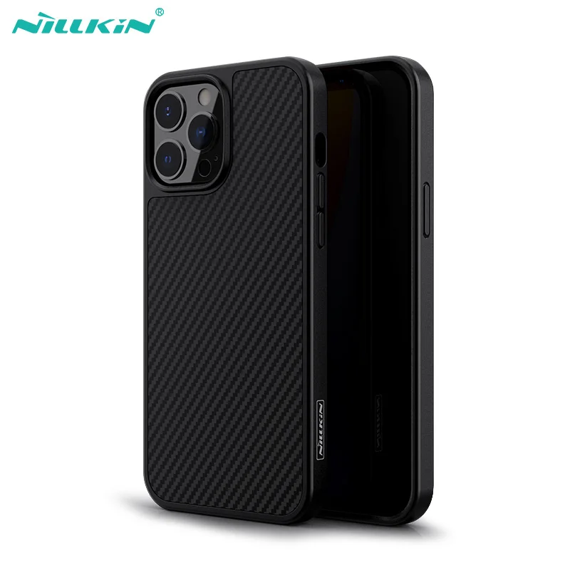 For Iphone 13 Pro Max Case Nillkin Carbon Fiber Back Cover For Iphone
