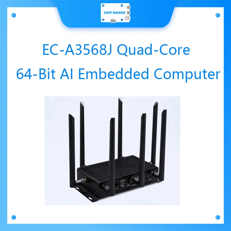 EC-A3568J четырехъядерный 64-разрядный встроенный компьютер с искусственным