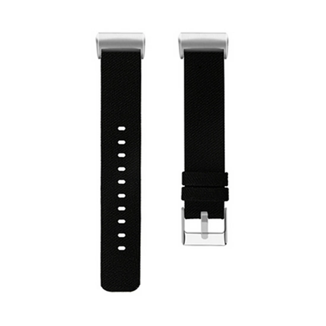 black Нейлоновый холст для Fitbit Charge 3 Спортивные часы тканые тканевые часы ремешок спортивные часы ремешок замена часы аксессуары - Цвет ремешка: black