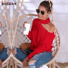 *#Best Price InstaHot Off Shoulder Sexy Elastic Knitting Pullover Female Long Sleeve Knitted Sweater Women Elegant Jumper Pull Knit Shirt *#Best Price InstaHot Off Shoulder Sexy Elastic Knitting Pullover Female Long Sleeve Knitted Sweater Women Elegant Jumper Pull Knit Shirt