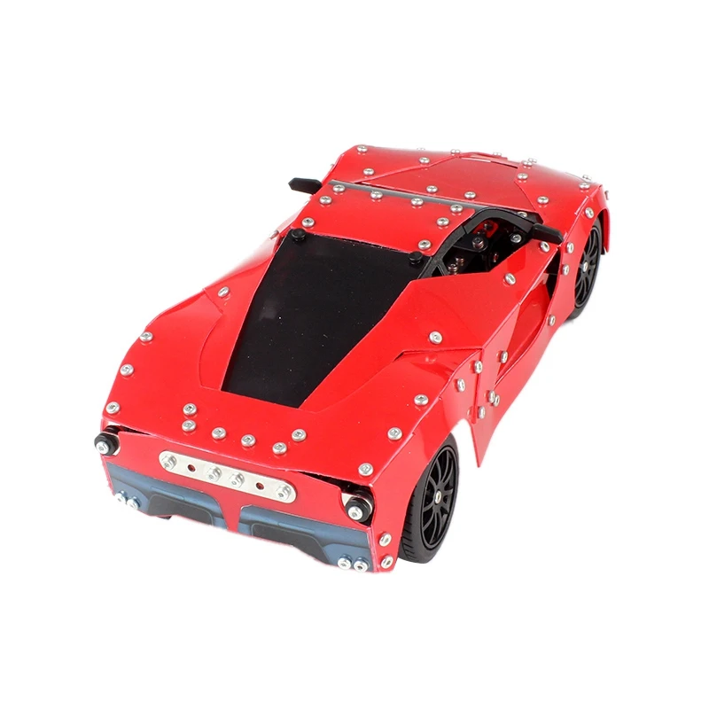 1:16 RC автомобиль из нержавеющей стали 4CH пульт дистанционного управления DIY сборка RC внедорожные Автомобили Подарочные игрушки для детей 597 шт