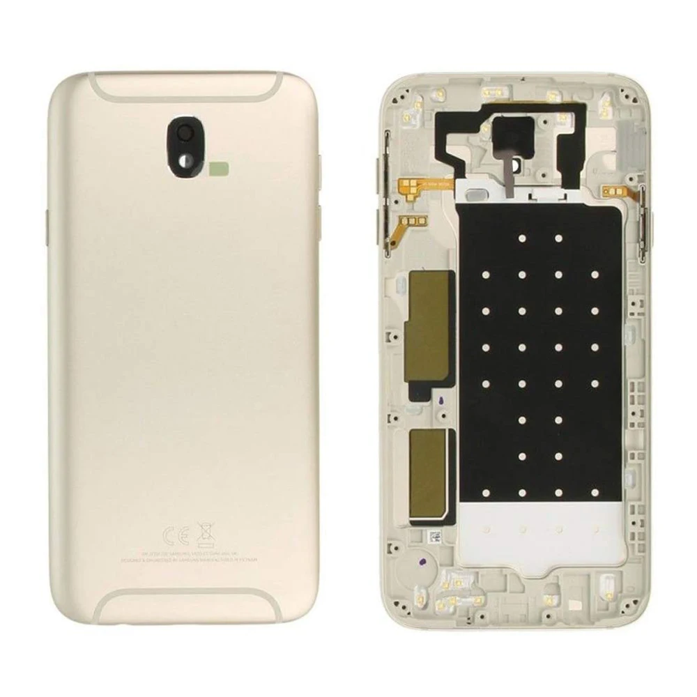 5 шт. корпус средней рамки батарея задняя крышка для samsung Galaxy J5 J330 J530 J530F J7 J730 J730F с кнопками громкости