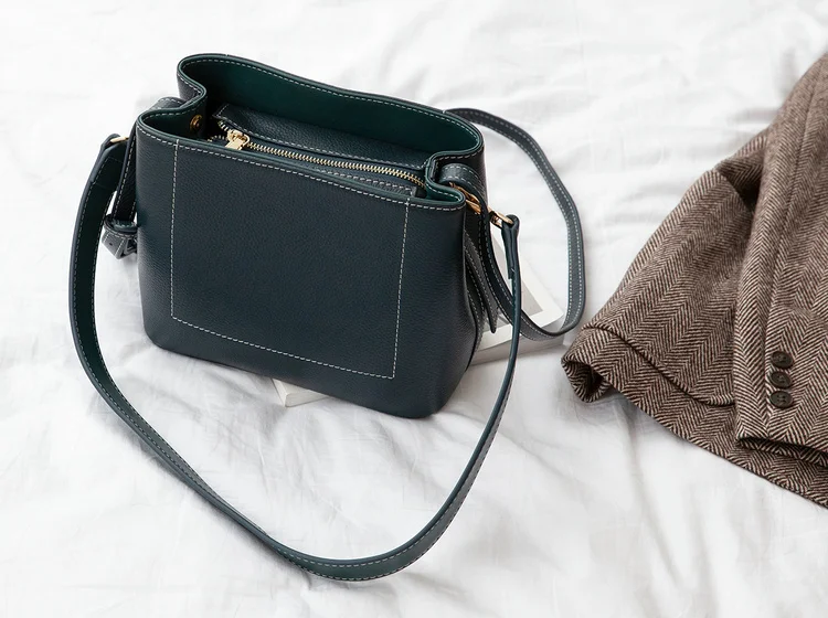 Роскошная Брендовая женская кожаная сумка, Повседневная сумка на плечо из натуральной кожи для женщин, модные элегантные сумки через плечо, сумка-мессенджер