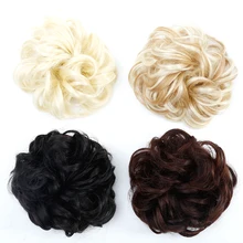 Lupu синтетические аксессуары для волос для женщин, повязки для волос, натуральные кудрявые короткие волосы, прическа гулька волосы для наращивания