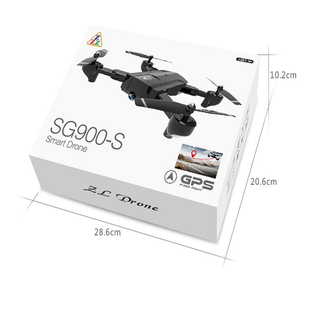 Высококачественный SG900-S складной Квадрокоптер 2,4G 720P HD камера wifi FPV gps с фиксированной точкой Дрон пульт дистанционного управления brinquedos