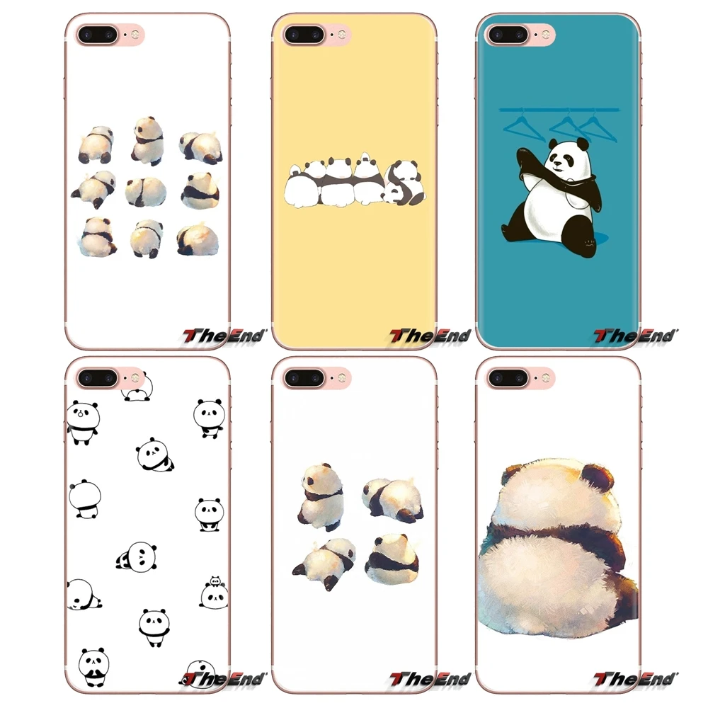 Transparent Soft Cases Covers For Xiaomi Redmi 4A S2 Note 3 3S 4 4X 5 Plus 6 7 6A Pro Pocophone F1 Animal Panda |