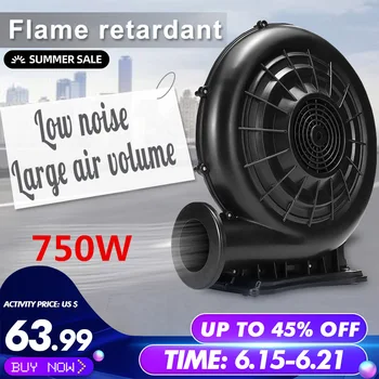 

Professional 250W-750W Electric Air Blower Pump Fan Centrifugal Blower Machine Pump Inflatable Screen Blower for Wedding Party