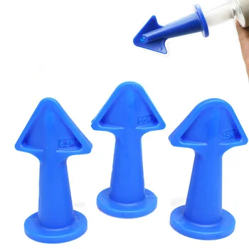 

3 Pcs Caulking Scraper Glue Nozzle Sealer Finish Cleaning Remover Cleaning Kit