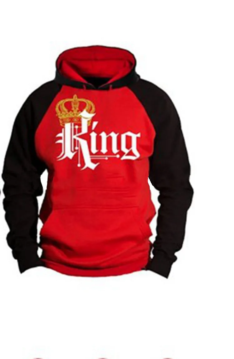 Толстовка с капюшоном и принтом Wish hot style queen King
