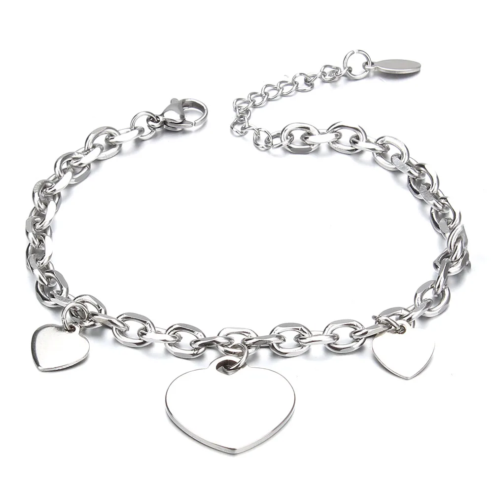 stainless steel bracelets for women tree heart stars