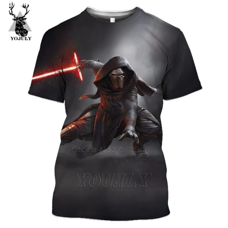 Футболка Star Wars Yoda fashion off white мужские футболки с 3d принтом мандалорские футболки в стиле хип-хоп с круглым вырезом уличная одежда топы странные вещи A620 - Цвет: 7