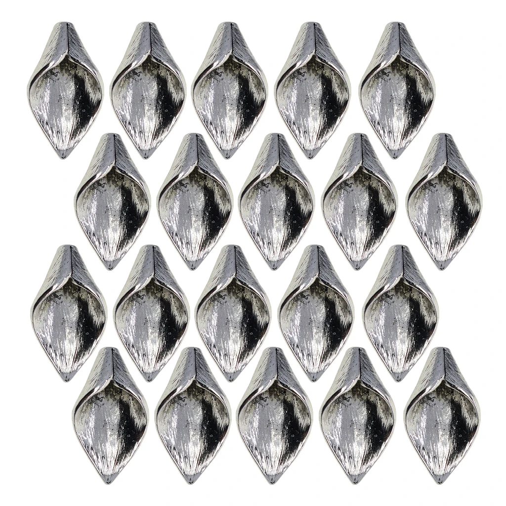 20x TIBETAN SLIVER CALLA LILY CHARMS FOR DIY EARRINGS FINDINGS 1.03 X 0.59'