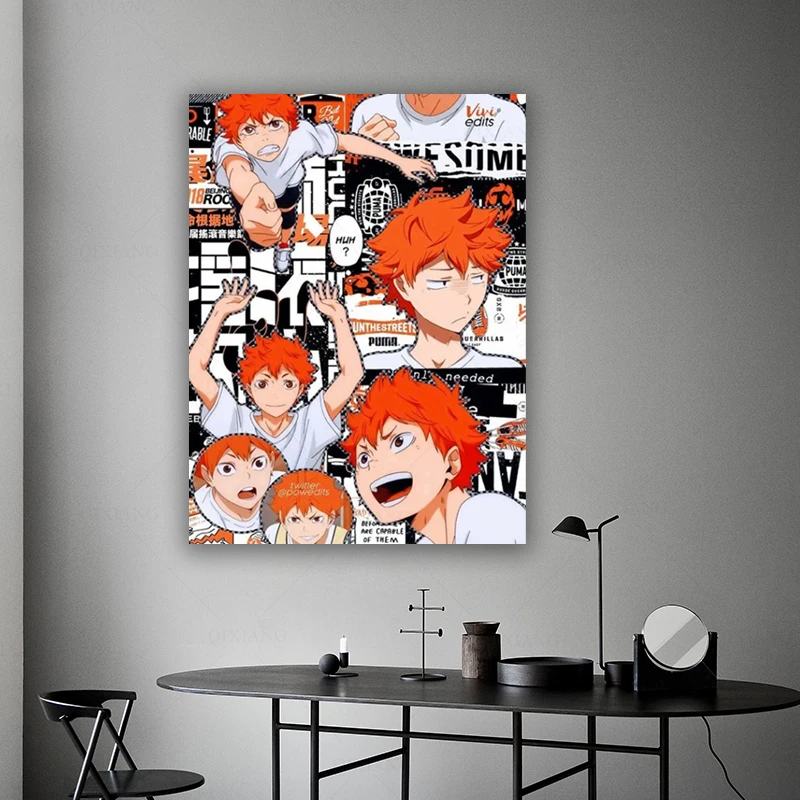 5 Panel Wall Art Poster Hd Prints Haikyuu Modular Pictures Canvas Japanese  Anime Figure Painting Home Decoration For Living Room - Painting &  Calligraphy - AliExpress