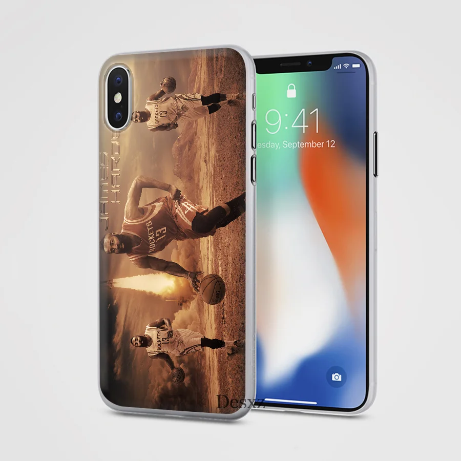 Чехол для телефона iPhone 11 Pro 7 8 6 6s Plus X XR XS Max 5 5S SE Cover Джеймс Харден