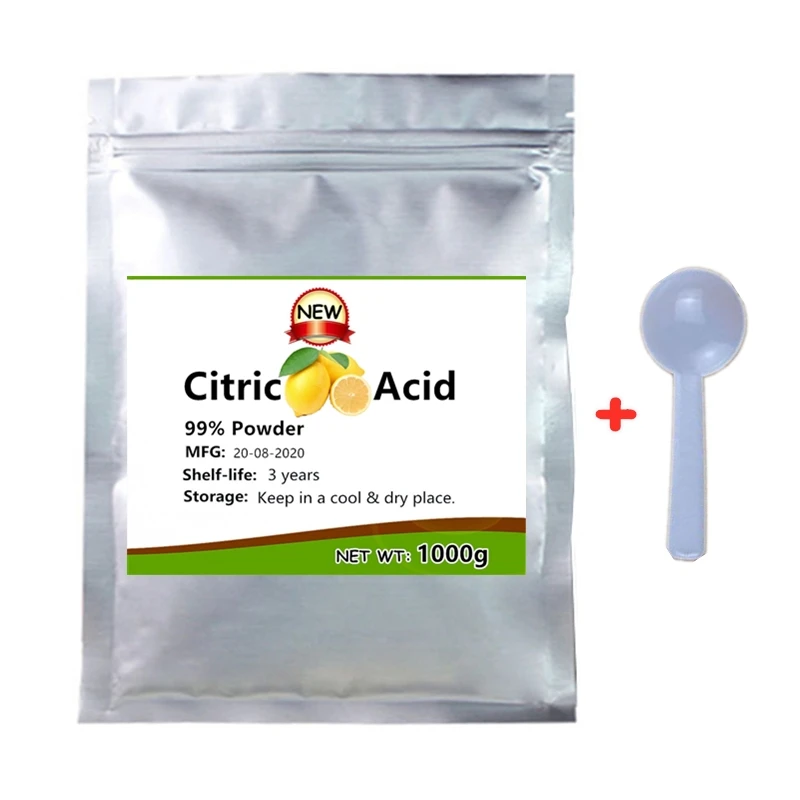 99% Citric Acid Powder Food Grade Non-GMO Project Verified Make Your Own Bath Bombs Sour Drinks Household Cleaning - Цена: 2 790,74 - 9 854,04 руб.