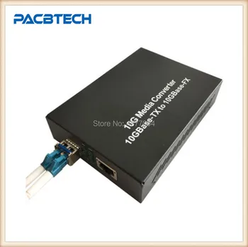

10G SFP+ to UTP Fiber Converter 10G fiber media converter with/without SFP Module