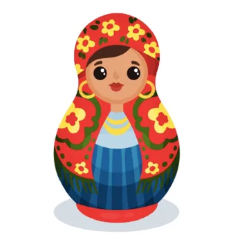 

Matryoshka doll National Team 9 piece sdprod m003