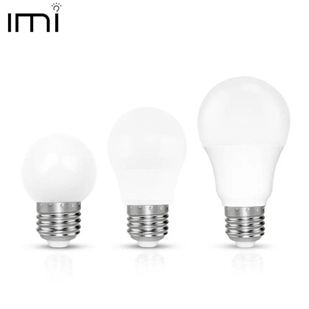 Светодиодная лампа E27 E14 Bombillas Точечный светильник диод cfl Ampoule SMD 2835 3 Вт 5 9 220 в 110 В