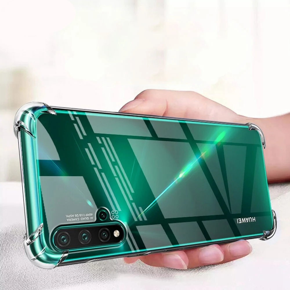 Прозрачный противоударный чехол NORTHFIRE для Huawei P20/P30 Pro Lite Mate 20 мягкая задняя крышка