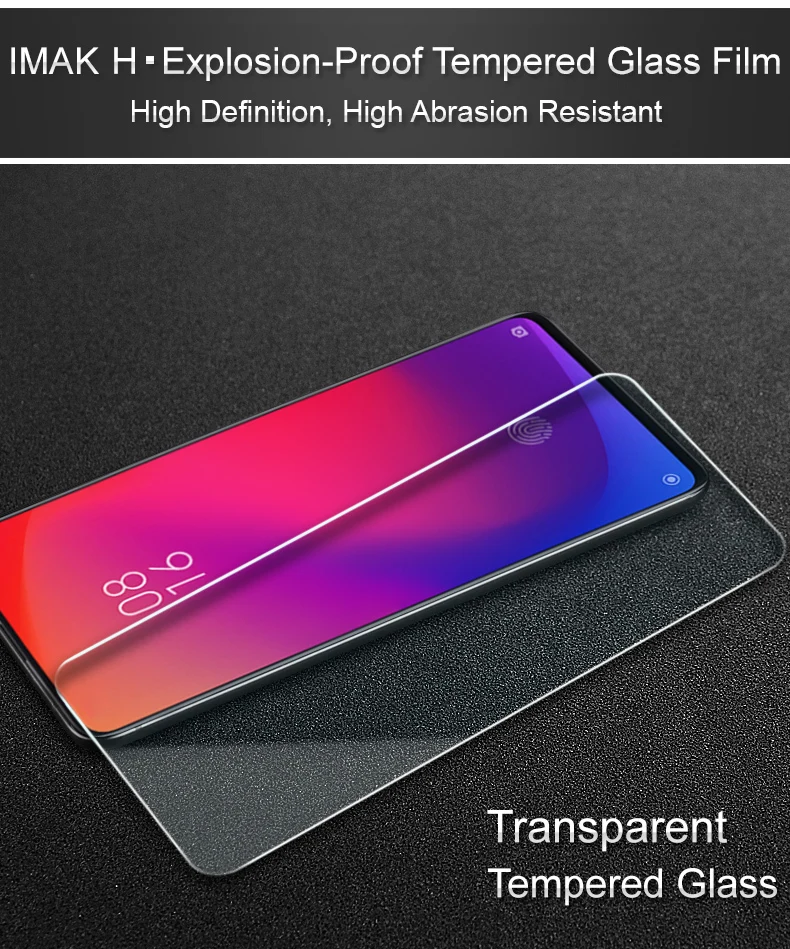Xiaomi mi 9T закалённое стекло IMAK защитная пленка из закаленного стекла Защитная пленка для экрана для Xiaomi mi 9T Pro mi 9T