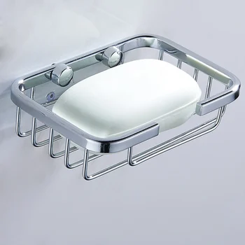 

Bathroom Shower Soap Box Dish Storage Plate Tray Holder Case Stainless Steel Soap Holder Tray Bathroom Accessories