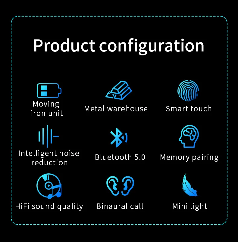 Сенсорные TWS, настоящие беспроводные наушники, Bluetooth наушники, водонепроницаемые головные уборы с 3600 мАч, Дополнительный внешний аккумулятор для iPhone, xiaomi, huawei