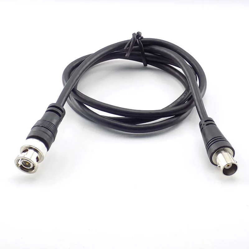 1 м BNC женский и мужской адаптер кабель для разъем-переходник для камеры cctv соединитель удлинитель коаксиальный кабель камеры аксессуары N11