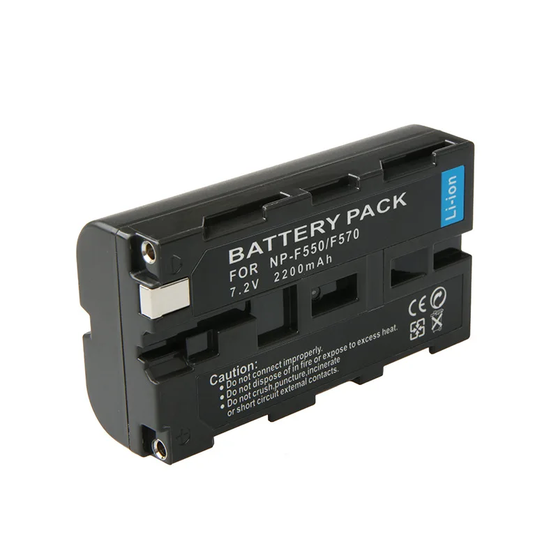 

NP-F550 Lithium Battery for Sony Video Camera NP-F330F530NP-F570 Photography Flood Lamp