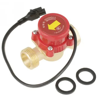 

60w Water Pump Flow Sensor Switch Solar Heater Brass Automatic Pressure Booster Magnetic Control Valve Part