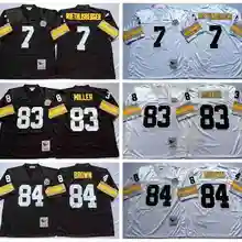 Питтсбург Бен роэтлисбергер Хит Миллер Антоний коричневый возврат для мужской Джерси