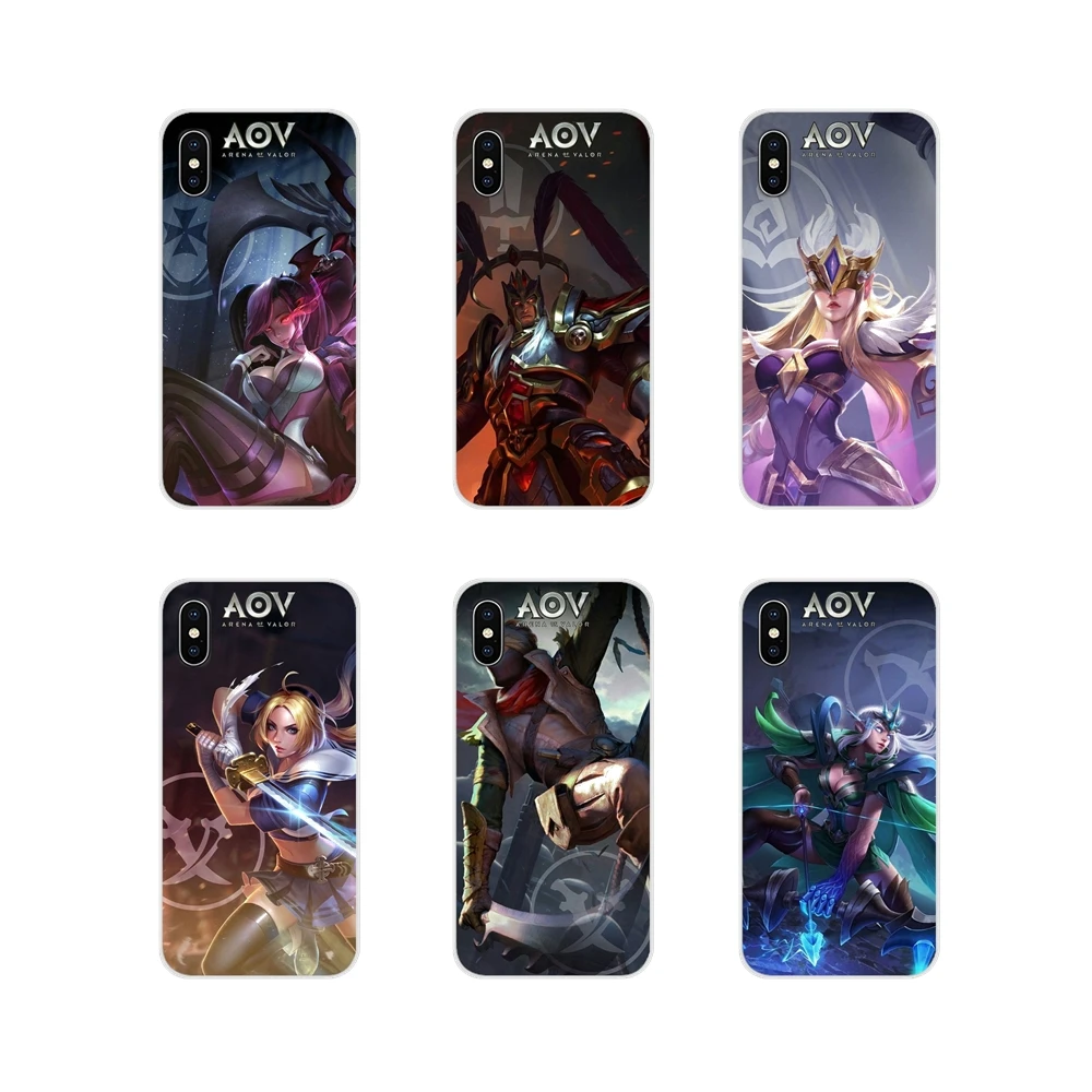 Arena Of Valor Aov Accessories Phone Shell Covers For Samsung Galaxy A3 A5 A7 A9 A8 Star A6 Plus 2018 2015 2016 2017 | Мобильные