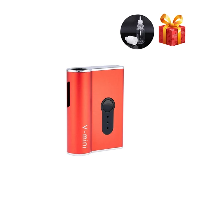 red mod Стартер Ztcsmoke V мини батарея Mod 450 мАч Preheat VV Магнитный подключенный Vape комплект с 510 толстый испаритель масла бак КБР - Цвет: red mod