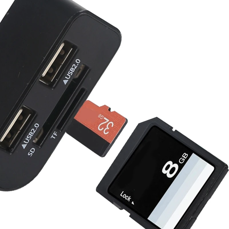 3 порта usb хаб Usb 2 0 концентратор вращающийся высокоскоростной USB Настольный