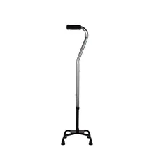 Вы ji алюминиевый сплав четырехфутовые костыли изогнутые ножки на руль телескопическая палочка Apoplexy heiplegia ходьба помощь