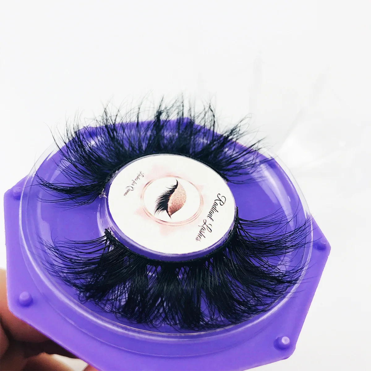 Wholesale Lashes Box Vendor Custom Colorful Transparent Umbrella Lashes