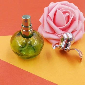 

30ml Empty Spray Bottle Cosmetic Containers Creative Apple Shaped Portable Colorful Glass Spray Bottle Atomizer Perfume Travel