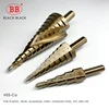 BB Step Drill Bit HSS 4mm to 32mm Cobalt Cone Metal Hole Spiral Straight Flute ► Photo 3/3