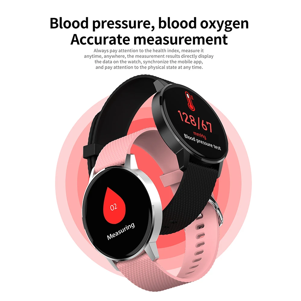  COLMI Smart Watch T4 Bracelet Heart Rate Blood Pressure Monitor Call Reminder Fitness Tracker Water - 4000147493582