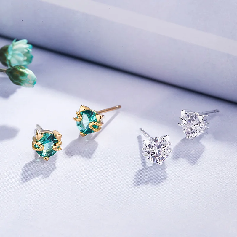 earrings 925 silver jewelry for women wedding wholesale 4