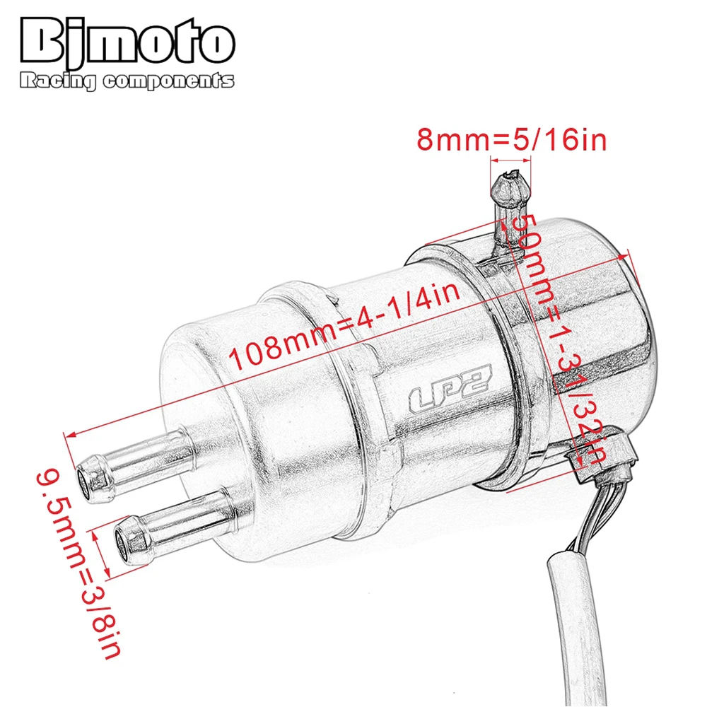 Газовый топливный насос BJMOTO для Yamaha FZS600 FAZER FZR FZS 600 FZR600 Genesis FZX 250 FZR250 YZF600R XV1600 FZX250