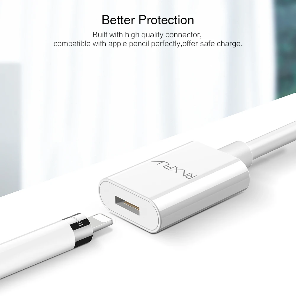 KISSCASE 1 м USB кабель для быстрой зарядки Apple Pencil Дата шнур мужчин и женщин удлинитель