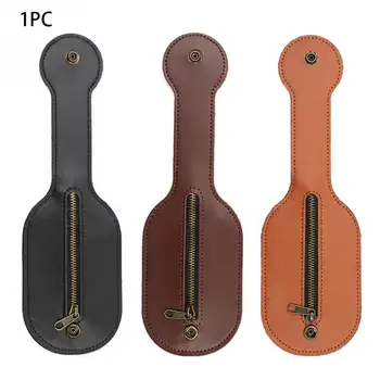 

Leather Racket Sap Big Capacity Coin Purse Defense Multifunctional Jacksap PU Leather EDC Coin Bag