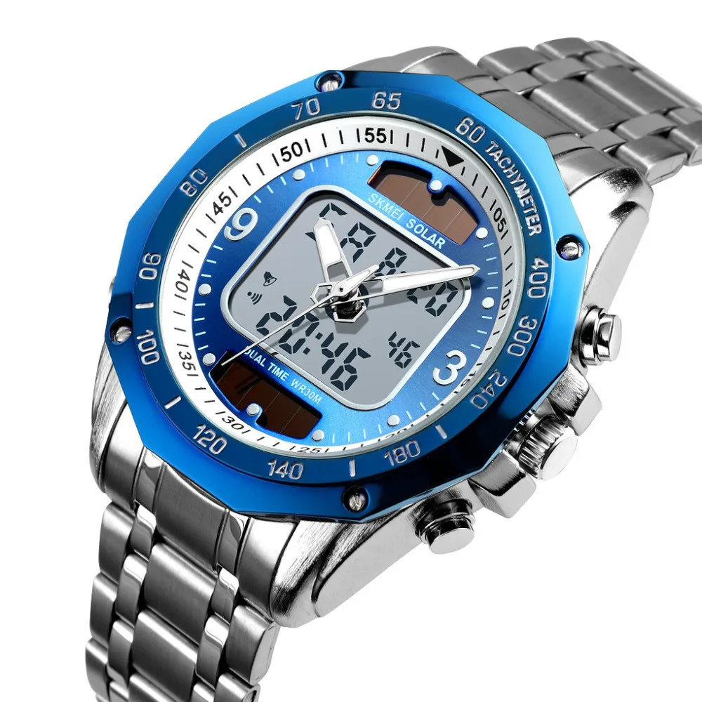 

SKMEI Men's Casual Watch Dual Display Quartz Men's Watch Waterproof Sports Watch Outdoor Military Watch relogio masculino 1493