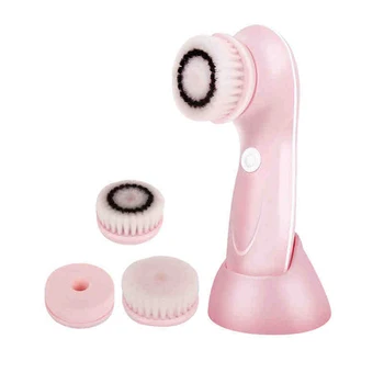 

Soft Face Cleansing Brush Electric Waterproof Facial Brush with USB Recharge