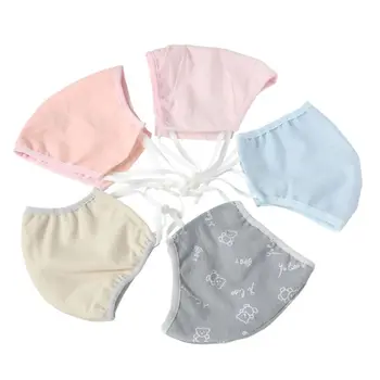 

5pcs Cotton PM2.5 Anti Haze Mouth Mask Breathable Anti Dust Respirator Windproof Mouth-muffle Anti Fog Wholesale Dropshipping