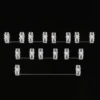 Estabilizadores Gateron blancos montados en placa eje satélite transparente 7u 6.25u 2u para teclas de modificación de teclado mecánico ► Foto 2/5