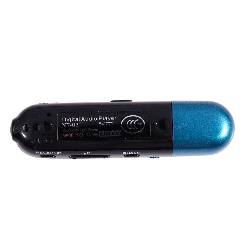 ЖК-экран USB 16GB Flash Поддержка FM радио TF MP3 музыкальный плеер